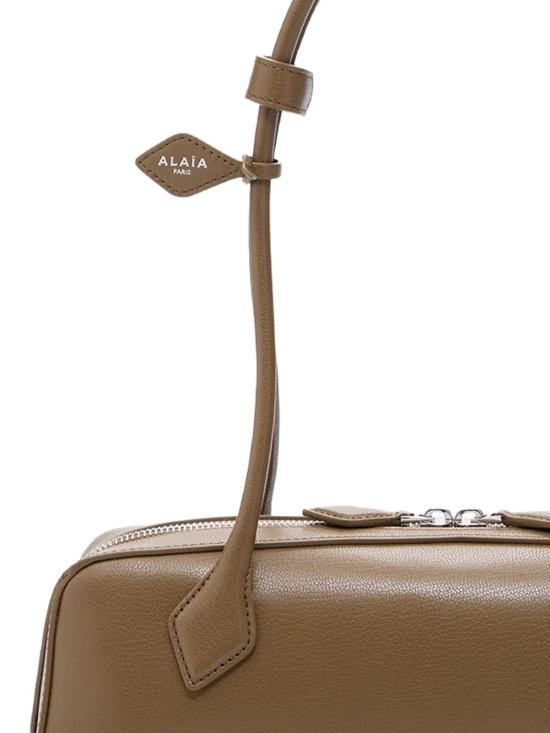 26FW 알라이아 르 테켈 미디움 레더 숄더백 AA1S06033CA212 A47 LUGGAGE - ALAIA