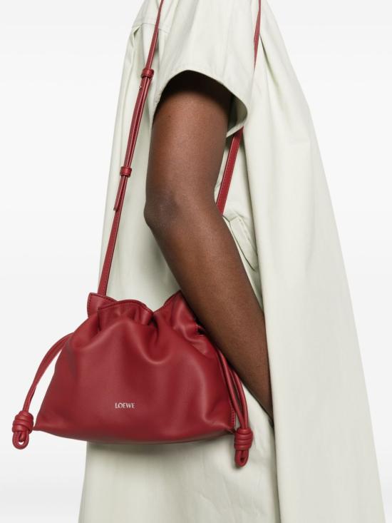 26FW 로에베 나파 카프스킨 미니 플라멘코 클러치 A411FC2XA6 7885 RED - LOEWE