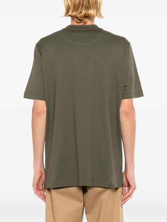 26FW 브리오니 반팔 티셔츠 UJSY0L OD6203000 GREEN - BRIONI