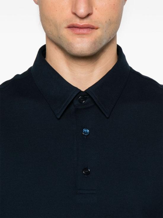 26FW 브리오니 폴로 티셔츠 UJSZ0L PA6274100 NAVY - BRIONI