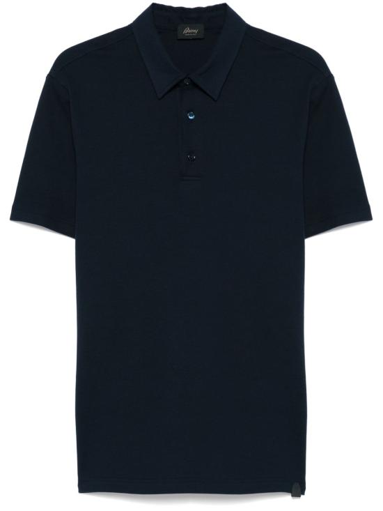 26FW 브리오니 폴로 티셔츠 UJSZ0L PA6274100 NAVY