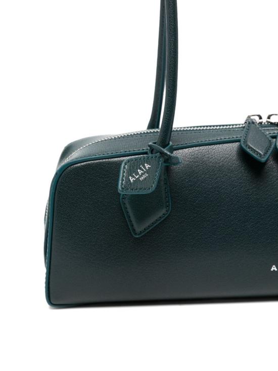 26FW 알라이아 르 테켈 미디움 레더 숄더백 AA1S06033CA212 A53 NAVY - ALAIA