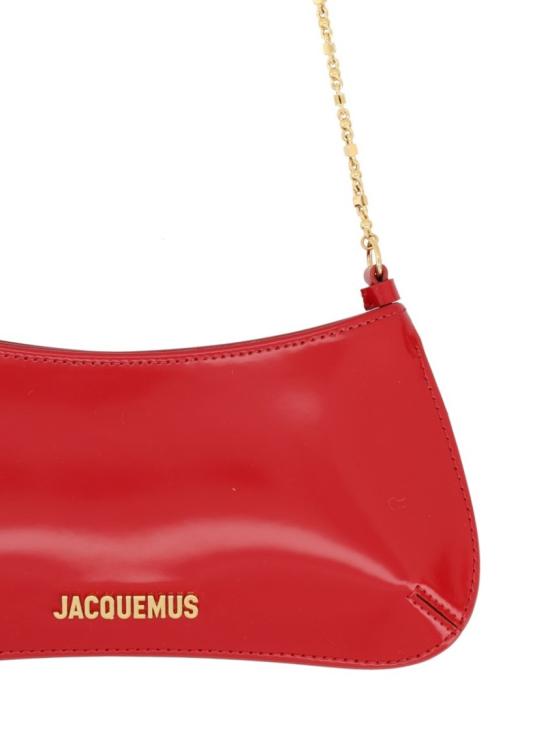  자크뮈스 쁘띠 비주 체인 숄더백 BAW00404BC1 8A0147G Red - JACQUEMUS