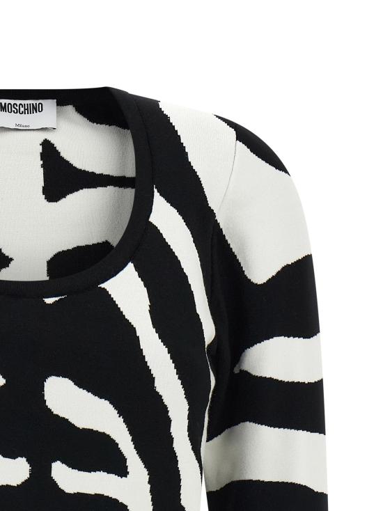 26FW 모스키노 스웨터 MO341351BM BLACK - MOSCHINO