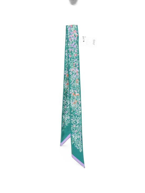 26FW 구찌 프린트 실크 트윌 리본 783189 3G0013971 LIGHT BLUE