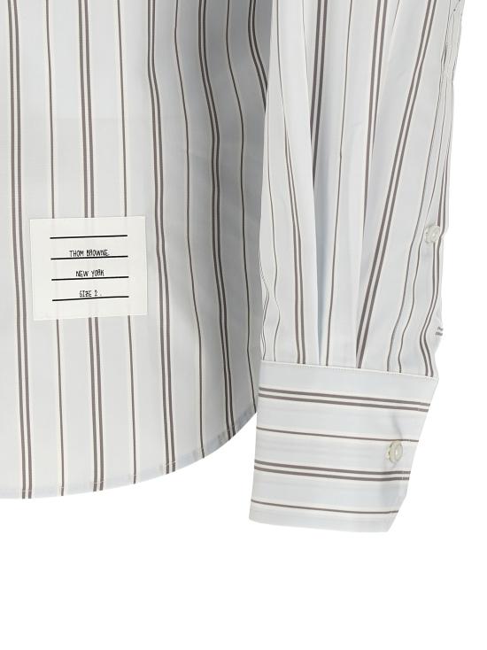 26FW 톰브라운 파인 스트라이프 포플린 셔츠 MWL301OF1223035 Light Blue - THOM BROWNE