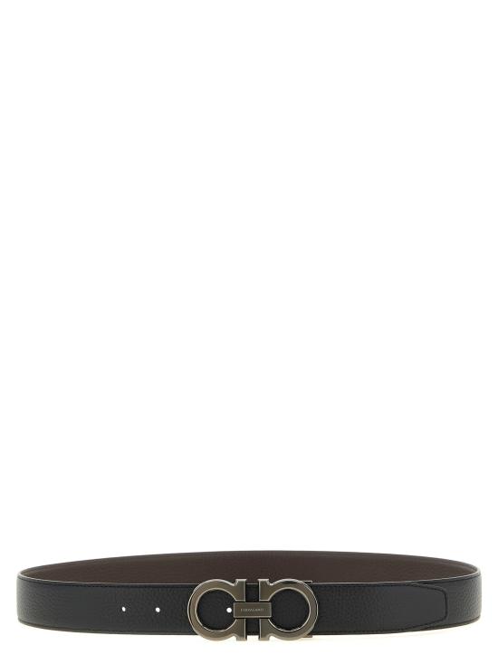 26FW 살바토레 페라가모 벨트 689134NEROHICKORY Multicolor