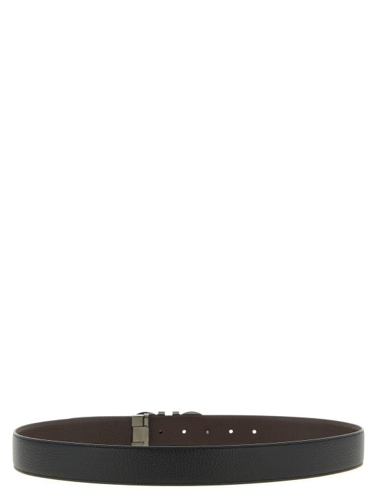 26FW 살바토레 페라가모 벨트 689134NEROHICKORY Multicolor - SALVATORE FERRAGAMO