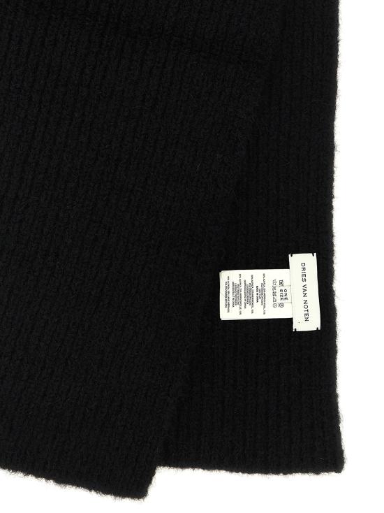 26FW 드리스 반 노튼 머플러/스카프 2620222074709900 Black - DRIES VAN NOTEN