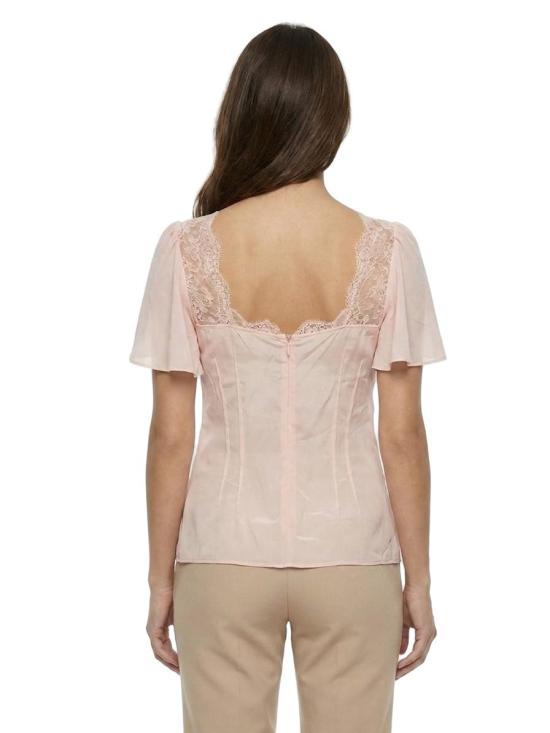  돌체앤가바나 블라우스 DOF781LTFUABSF0658SG PINK - DOLCE & GABBANA