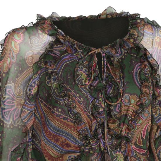 26FW 에트로 원피스 WRHA066499SP11SX0893 Green - ETRO