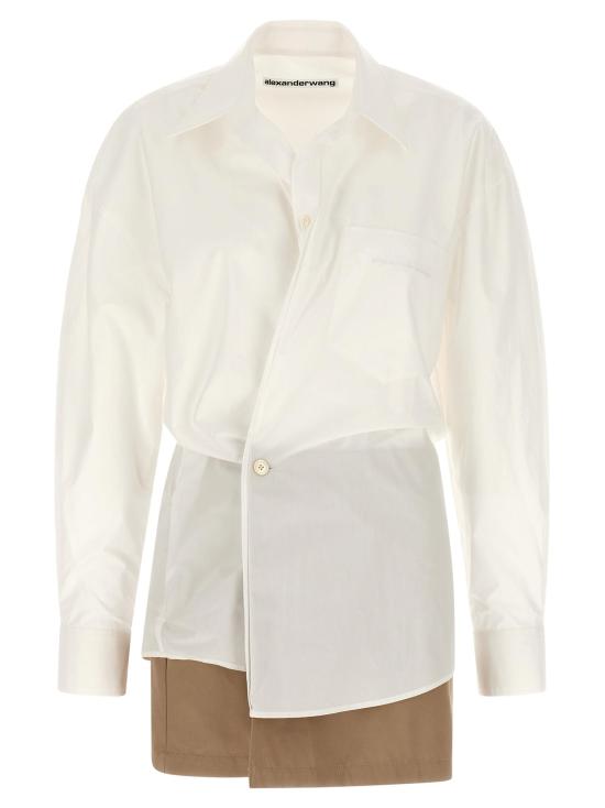 26SS 알렉산더 왕 원피스 AL325350BM WHITE