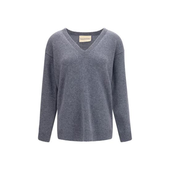 26FW 발렌티노 가라바니 스웨터 VA9B0KC76ZAJ6080BB GRAY