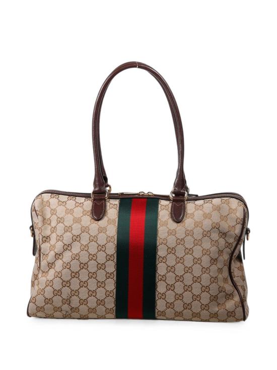26FW 구찌 보르세토 GG 캔버스 라지 보스턴백 866734 FAFV99653 BEIGE - GUCCI