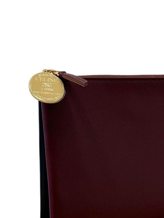 26FW 셀린느 램스킨 듀오 파우치 L106K3O83 GLM8 BORDEAUX - CELINE
