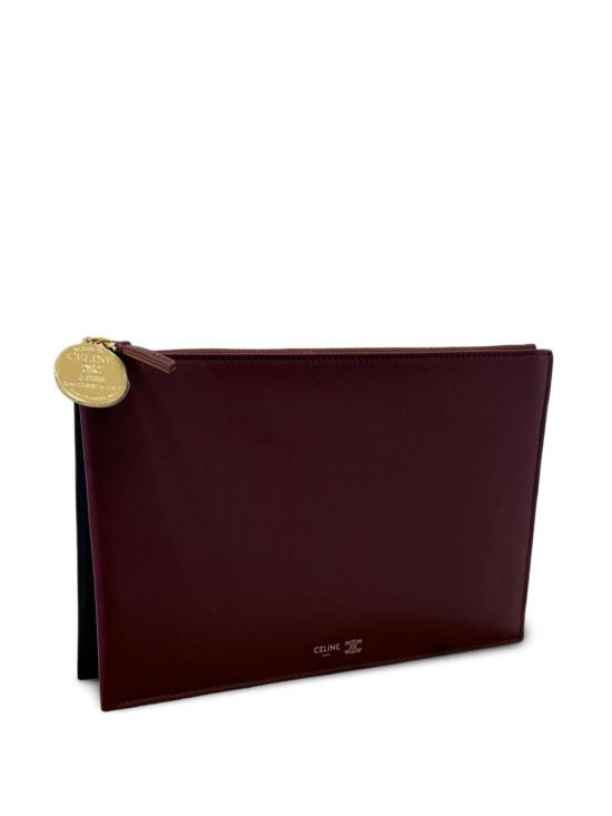 26FW 셀린느 램스킨 듀오 파우치 L106K3O83 GLM8 BORDEAUX