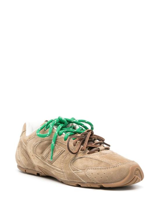 26FW 미우미우 X 뉴발란스 스니커즈 5E165E Z5OF0379 ECRU - MIU MIU X NEW BALANCE