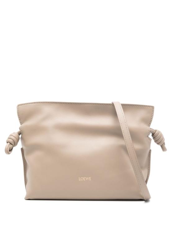 26FW 로에베 나파 카프스킨 미니 플라멘코 클러치 A411FC2 XA62150 BEIGE