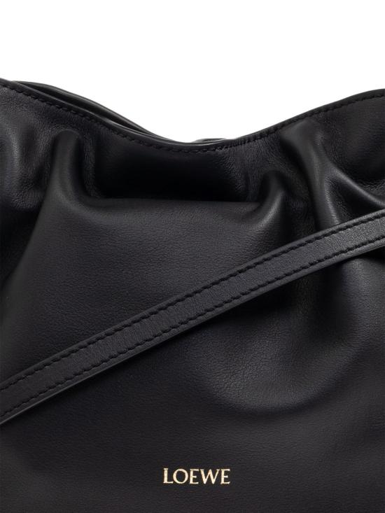26FW 로에베 나파 카프스킨 미니 플라멘코 클러치 A411FC2XA6 1100 BLACK - LOEWE