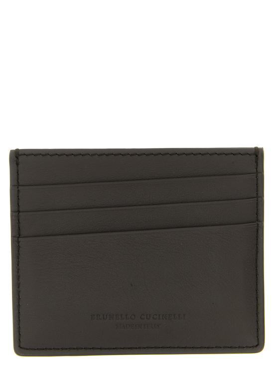 26FW 브루넬로 쿠치넬리 명함지갑 BR314409BM BLACK - BRUNELLO CUCINELLI