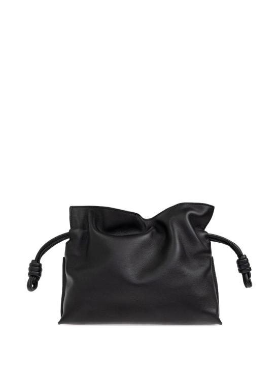 26FW 로에베 나파 카프스킨 미니 플라멘코 클러치 A411FC2 XA61100 BLACK - LOEWE