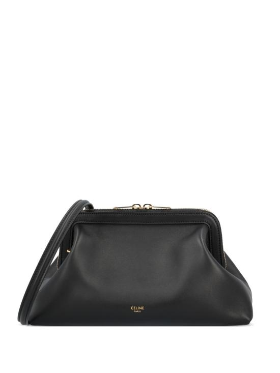 26FW 셀린느 서플 내추럴 카프스킨 스몰 닥터 파우치 L106N 3R3238NO BLACK