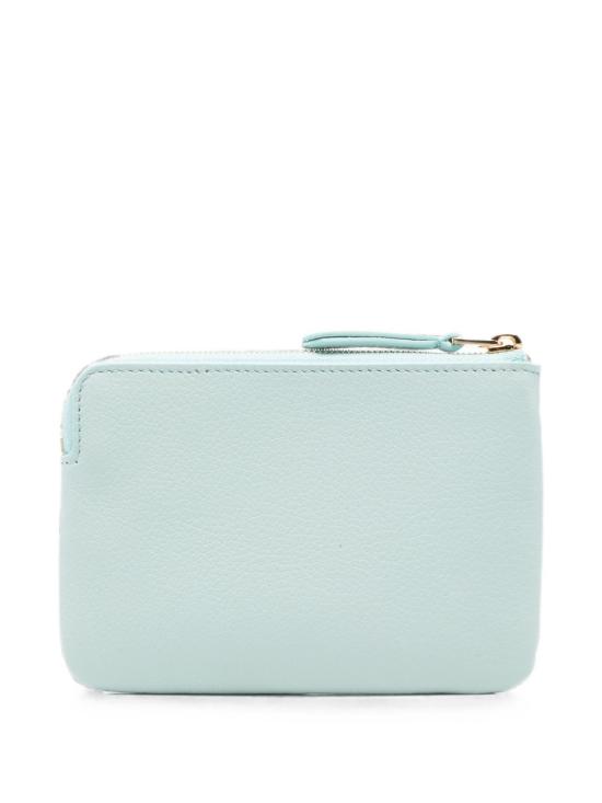 26FW 셀린느 서플 그레인 카프스킨 트리옹프 스탬핑 코인 펄스 L100K 2O54GLA4 LIGHT BLUE - CELINE
