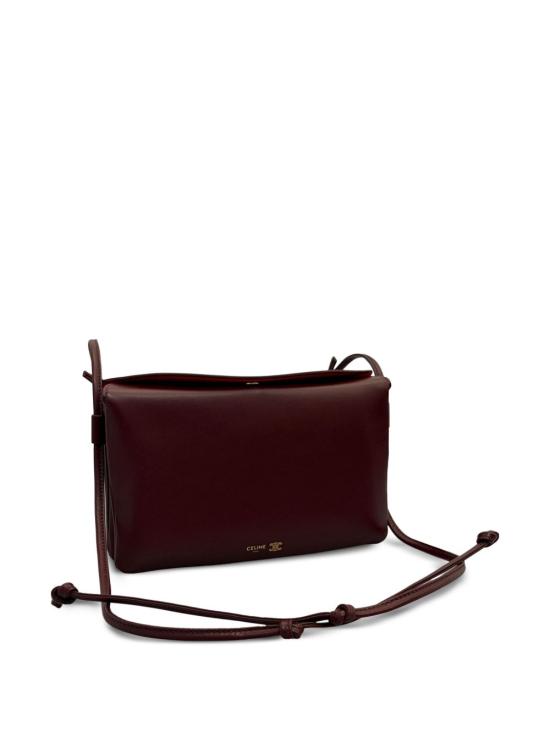 26FW 셀린느 트리오 플랩백 스무스 램스킨 10P862O86 28PO BORDEAUX