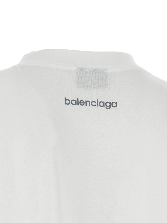 26FW 발렌시아가 탑 BA341628BM WHITE - BALENCIAGA