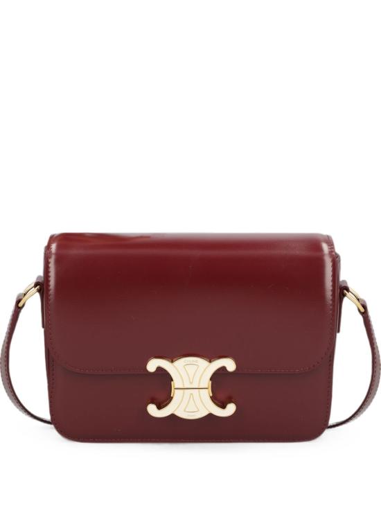 26FW 셀린느 틴 트리옹프 백 샤이니 카프스킨 188424K49 GLM9 BORDEAUX