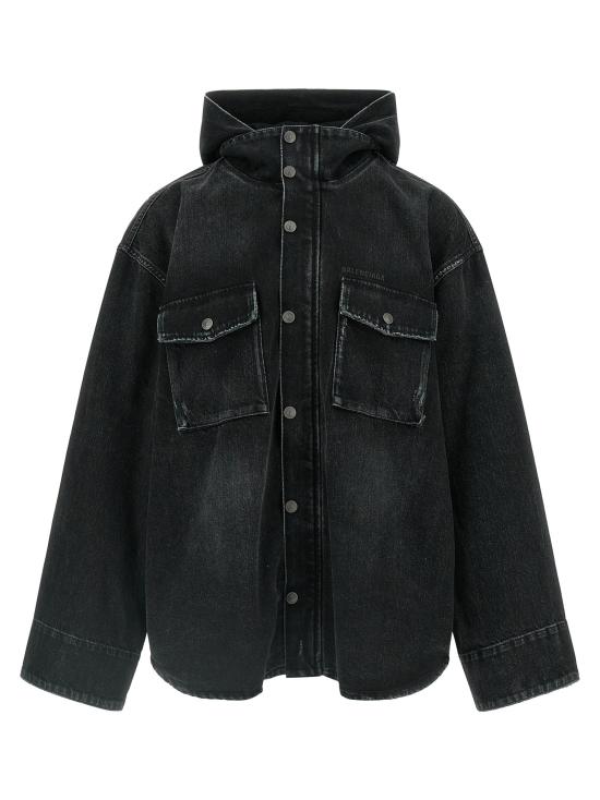 26FW 발렌시아가 자켓 BA341629BM BLACK