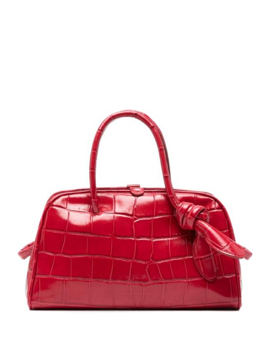 26FW 자크뮈스 TURISMO 투리스모 소프트 스몰 볼링 토트벡 BAW00416 AC07A20470 RED