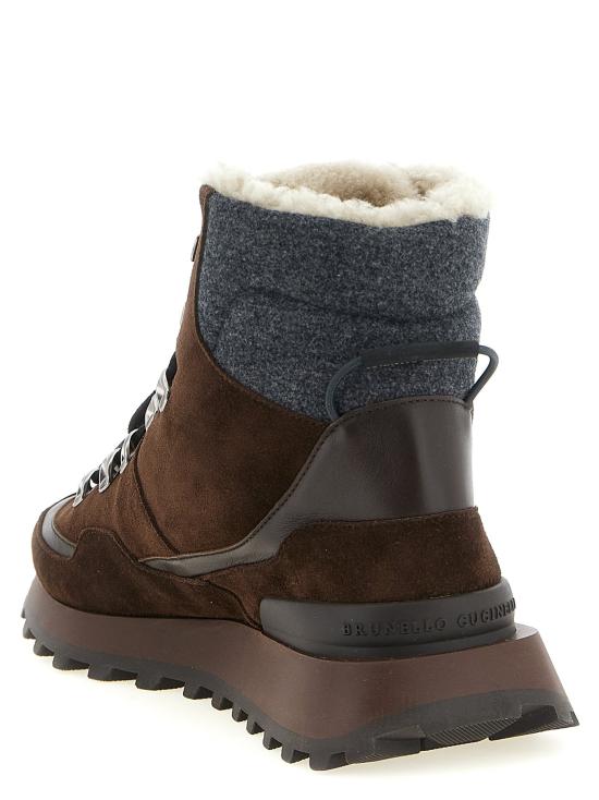 26FW 브루넬로 쿠치넬리 부츠 BR341427BM BROWN - BRUNELLO CUCINELLI