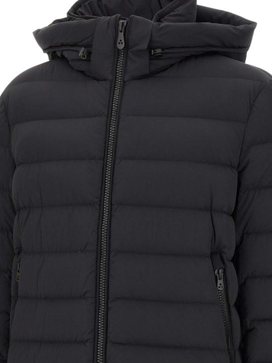 26FW 페트레이 보그스 NS 04 스트레치 캔버스 숏 다운 재킷 PEU558201191861NER Black - PEUTEREY