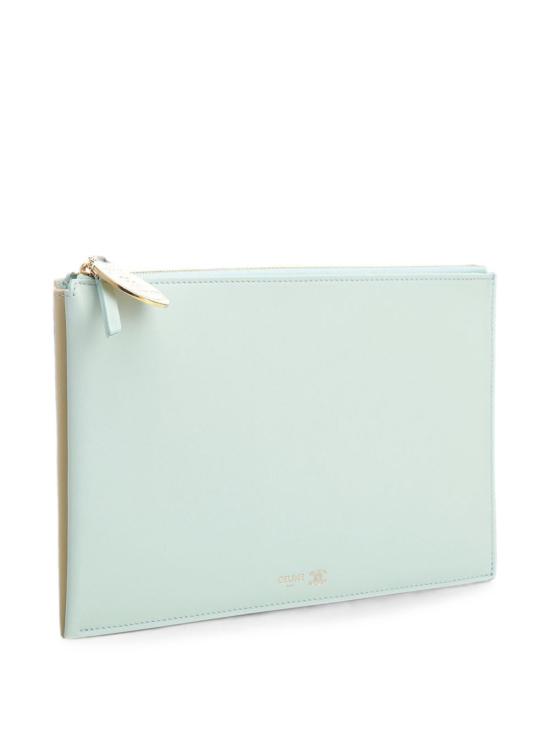 26FW 셀린느 램스킨 듀오 파우치 L106K 3O83GLA4 LIGHT BLUE - CELINE