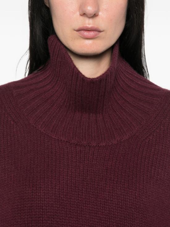 26FW 소프트 고트 터틀넥 FW25SF2104912076 BORDEAUX - SOFT GOAT