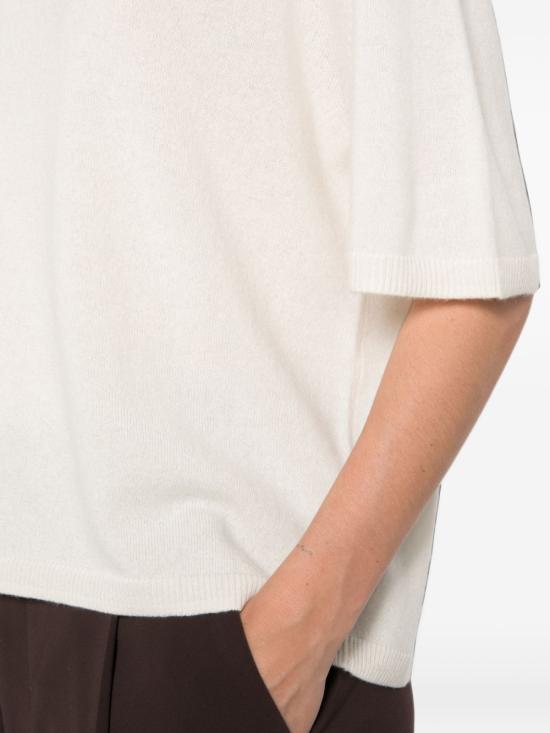 26FW 소프트 고트 반팔 티셔츠 2450110086 FEATHERWHITE - SOFT GOAT