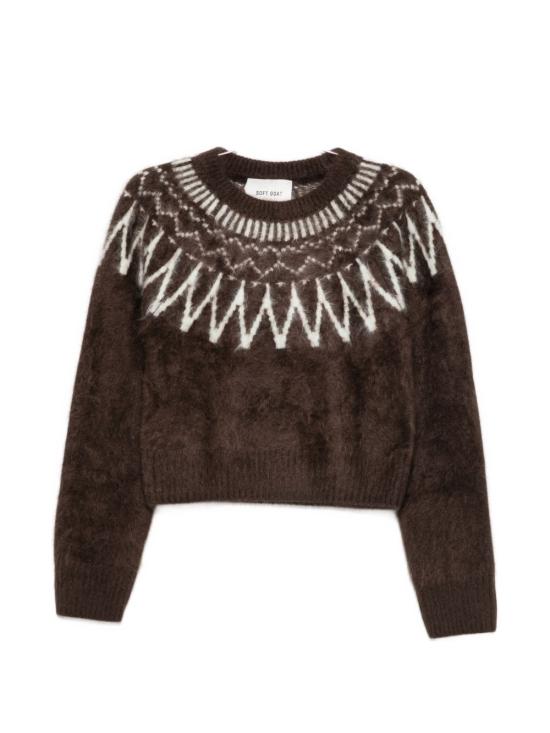26FW 소프트 고트 스웨터 2485612046 MOCHA BROWN
