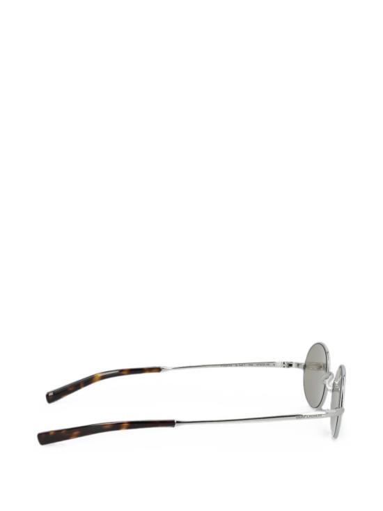 26FW 생로랑 T 라운드 메탈 선글라스 A003DP Y99178170 SILVER - SAINT LAURENT