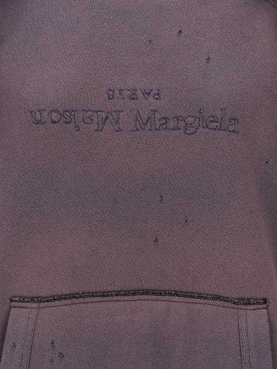  마르지엘라 후드 티셔츠 MA282430BM PURPLE - MAISON MARGIELA