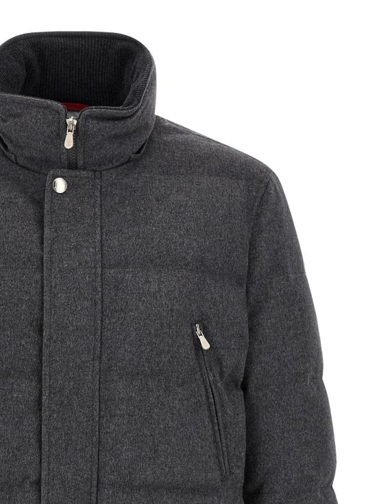 26FW 브루넬로 쿠치넬리 패딩 BR341511BM GRAY - BRUNELLO CUCINELLI
