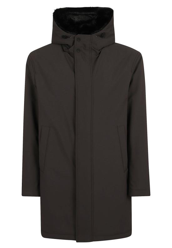26FW 에르노 매트 트윌 라이트 포 퍼 파카 매트 트윌 라이트 포 퍼 파카 PA000190U 12923 Black