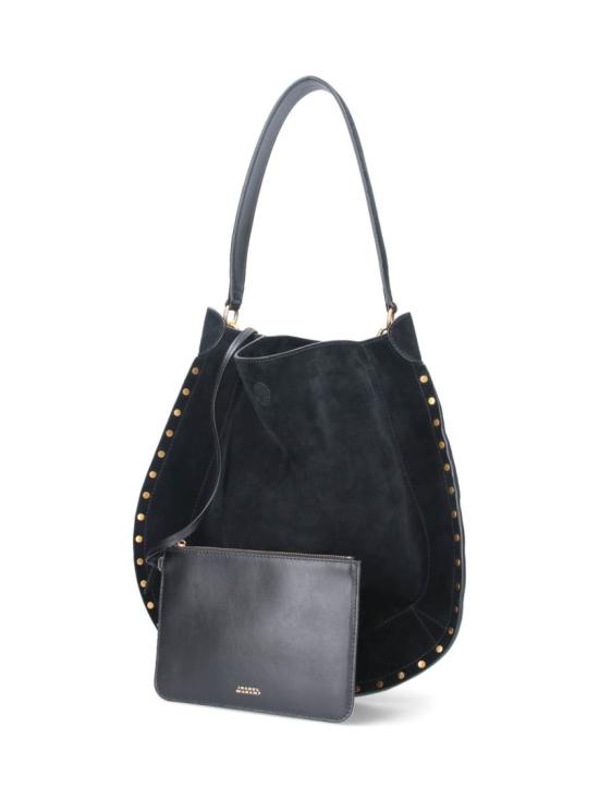 26FW 이자벨마랑 OSKAN 오스칸 문 숄더백 PP0200FA B2C03M01BK Black - ISABEL MARANT