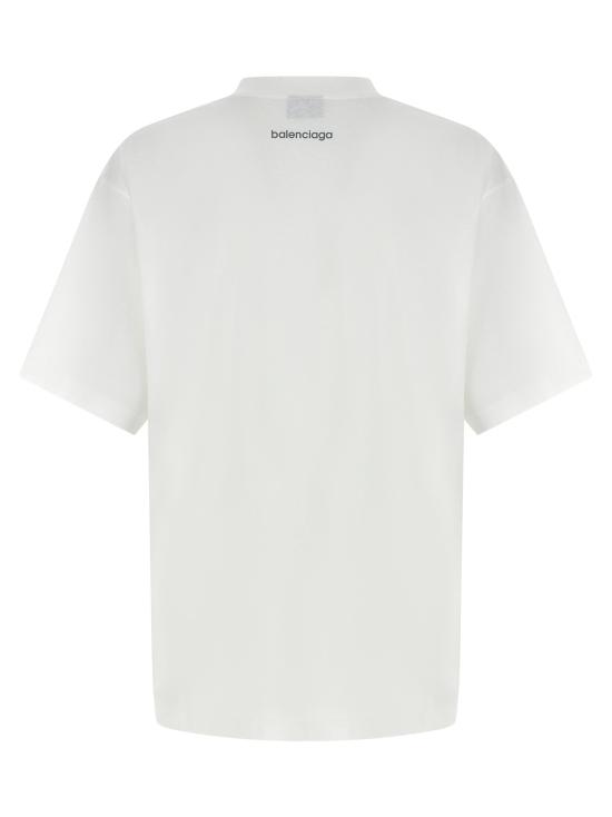 26FW 발렌시아가 탑 BA341628BM WHITE - BALENCIAGA