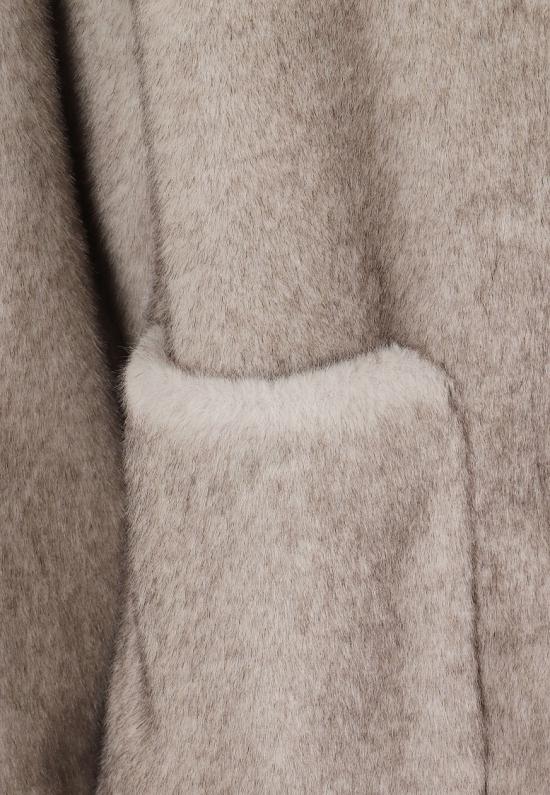 26FW 에르노 페이크 퍼 패치 포켓 코트 페이크 퍼 패치 포켓 코트 GC000600D 12739 Neutrals - HERNO