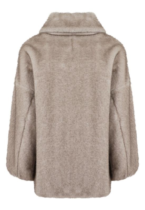 26FW 에르노 페이크 퍼 패치 포켓 코트 페이크 퍼 패치 포켓 코트 GC000600D 12739 Neutrals - HERNO