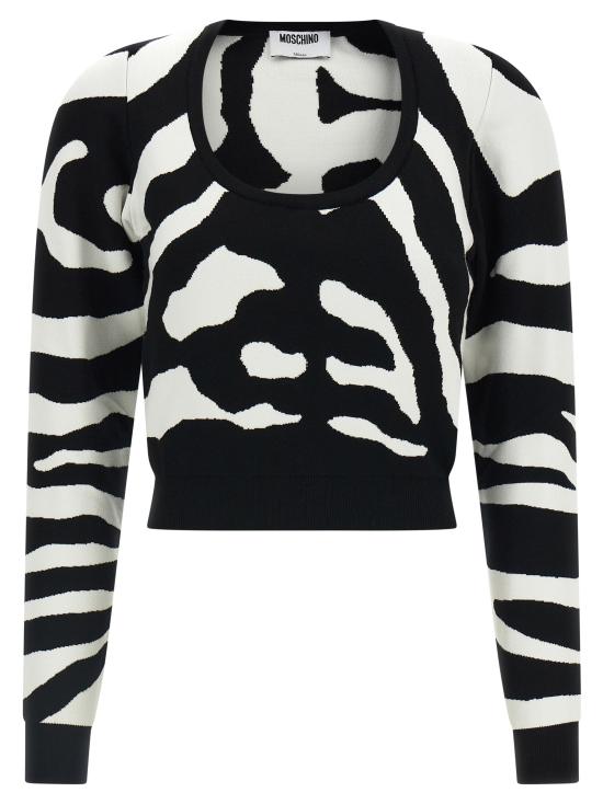 26FW 모스키노 스웨터 MO341351BM BLACK
