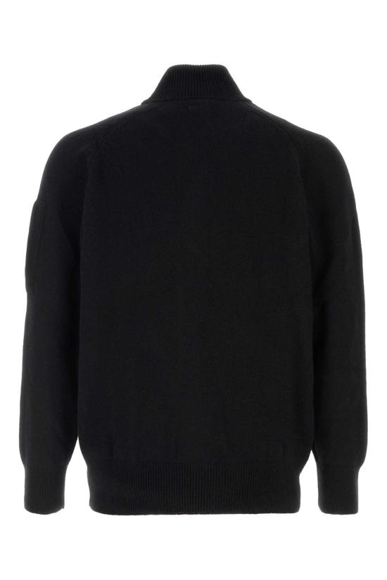 26FW 씨피 컴퍼니 가디건 21CMKN088A 110149A 999 BLACK DOM - C.P. COMPANY