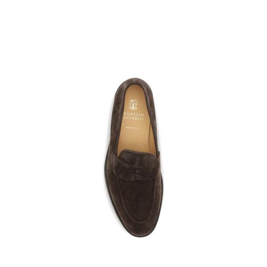 26FW 브루넬로 쿠치넬리 스니커즈 BRMZUSOLE670C9832BB BROWN - BRUNELLO CUCINELLI