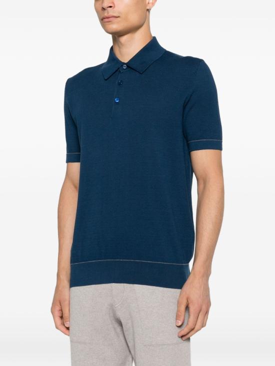26FW 브리오니 폴로 티셔츠 UMR20O P0K154412 ROYAL BLUE - BRIONI